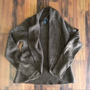 H&M Brown Cardigan Size Small